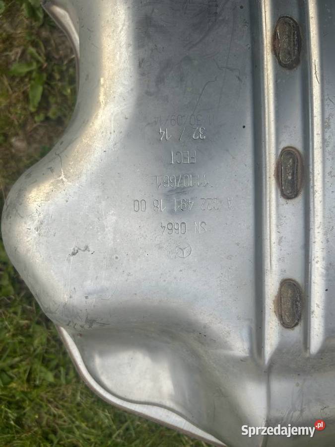 Tłumik prawy Mercedes s w222 v222 x222 podkarpackie Rzeszów