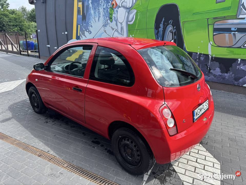 Nissan Micra 12 benzyna 2005 mazowieckie Żyrardów
