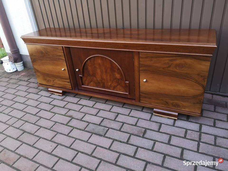 Komoda ARTDECO Niska Orzech RTV Solidna 186 wielkopolskie Swarzędz