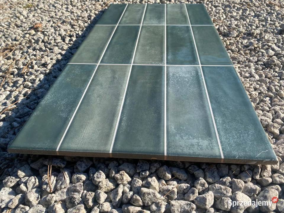 Wyprzedaż Płytki Ścienne MOHA GREEN BRICKS 30x60 Sochaczew
