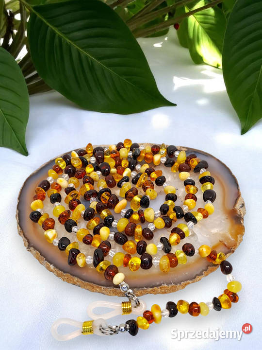 Sznurek do okularów z bursztynu BURSZTYN Pozostałe Warszawa