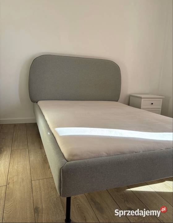 Łóżko Tapicerowane Zielone IKEA Łóżka Poczesna