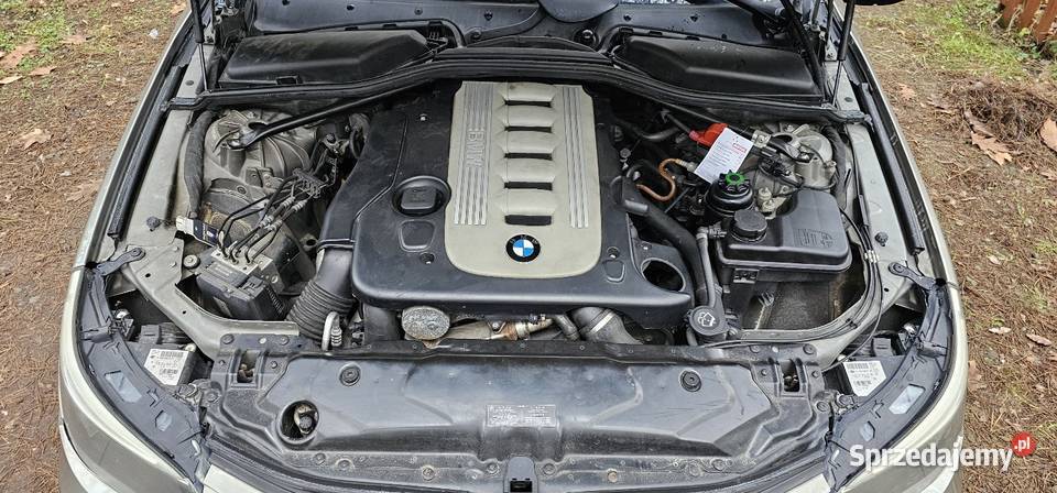 Bmw e60 525d 530d 197 lift skóra sedan 2007 Siestrzeń