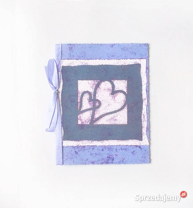 fioletowa kartka bez żcyzeń serce podlaskie sprzedam