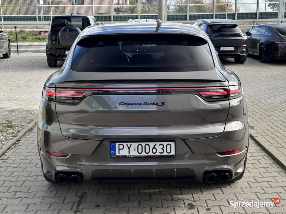 Porsche Cayenne Coup Turbo S EHybrid 680 Polska czujnik martwego pola Cayenne małopolskie Węgrzce