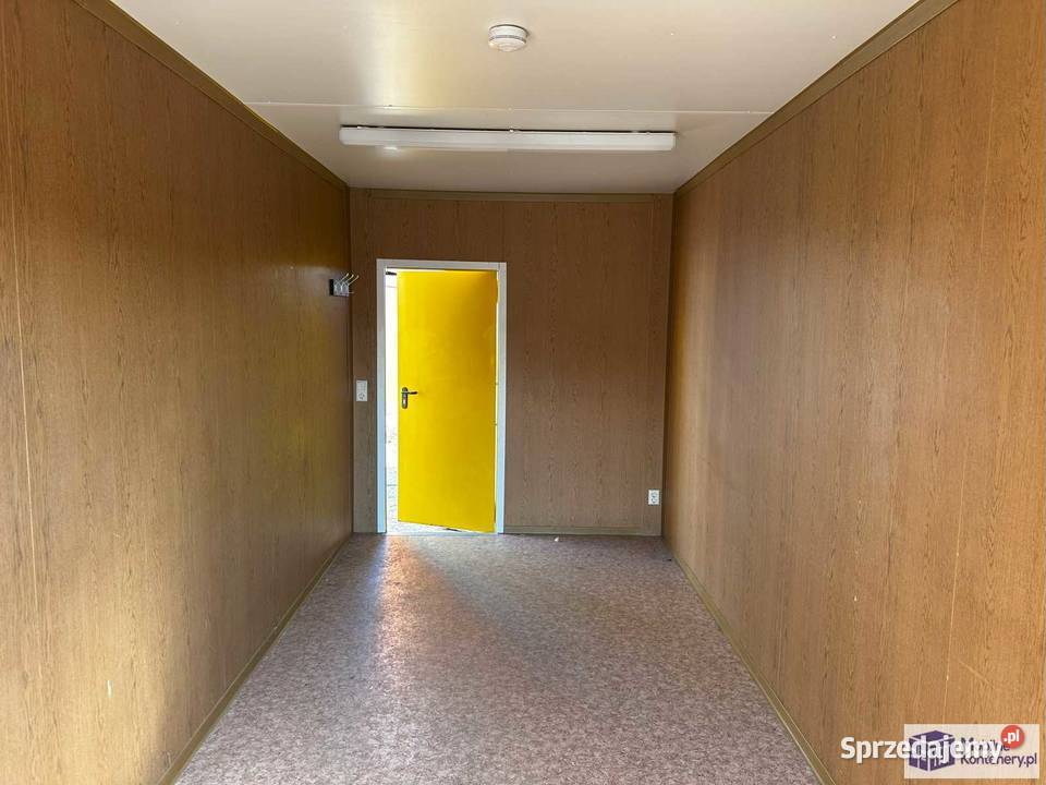 KONTENER BIUROWY SZATNIA ZAPLECZE BUDOWY Wrocław sprzedam