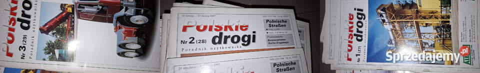 Unikatowy Komplet Czasopisma Polskie Drogi Kalisz sprzedam