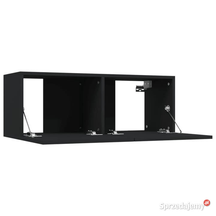 Szafki pod telewizor 2 czarne 80x30x30 WM804536 Warszawa