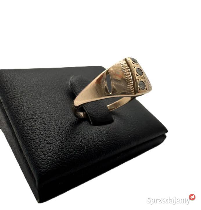 Złoty Pierścionek pr 583 243g R20 złoto warmińsko-mazurskie Elbląg