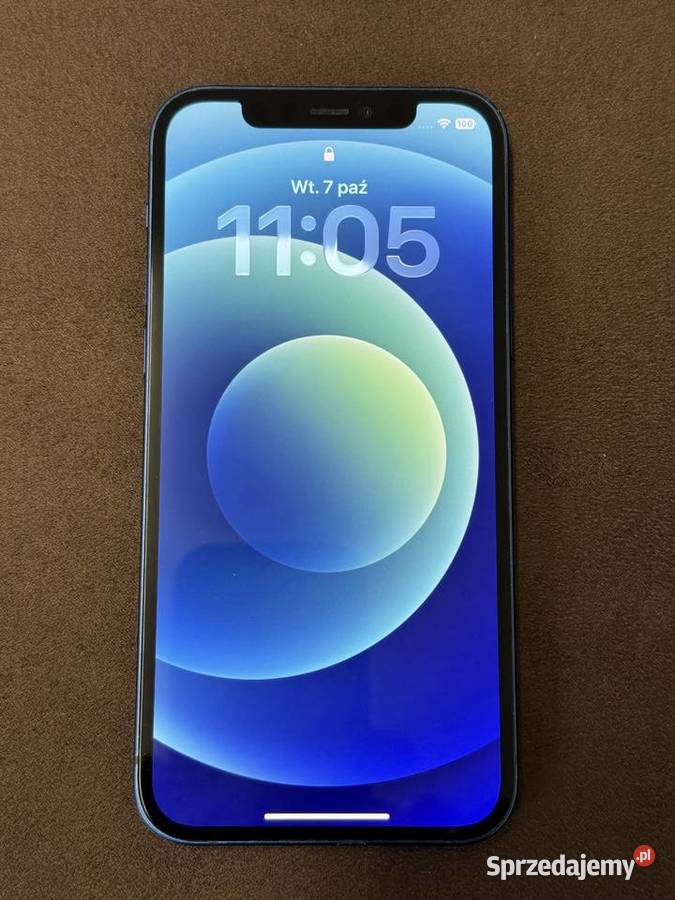 iPhone 12 64GB Niebieski A2403 Stan Etui Katowice