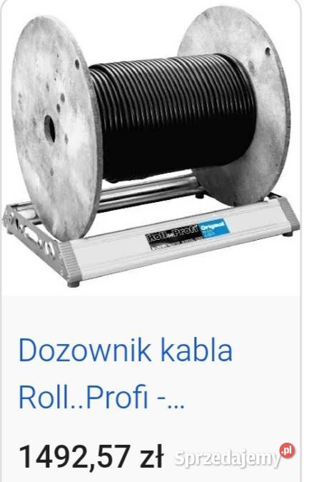 Rozwijak Roll Profi do kabla na bębnie Trzcińsko-Zdrój
