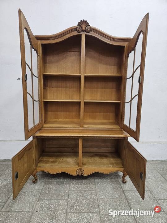 Francuski komplet mebli komoda witryna