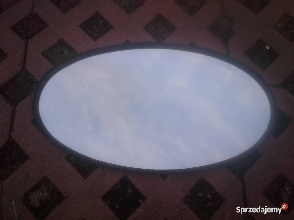 Prl loft metalowa ramka lustro Warszawa