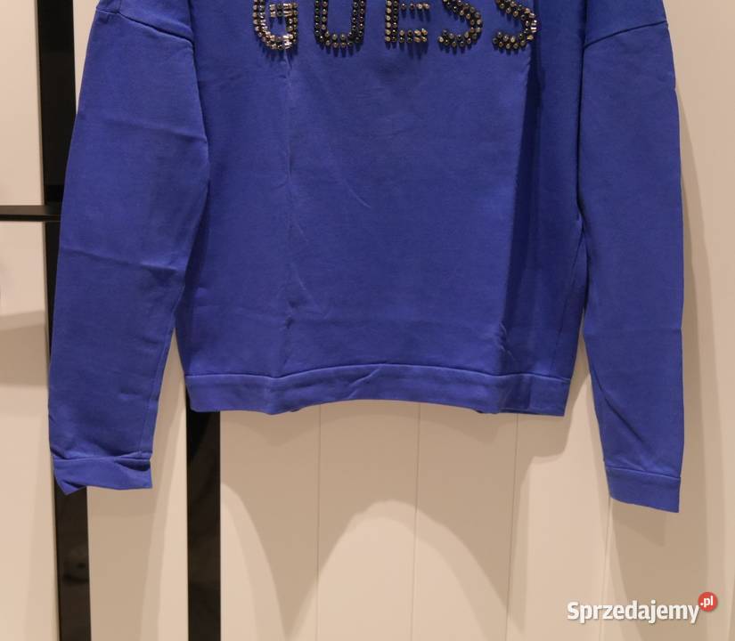 Guess śliczna chabrowa bluzka 36 S niebieski