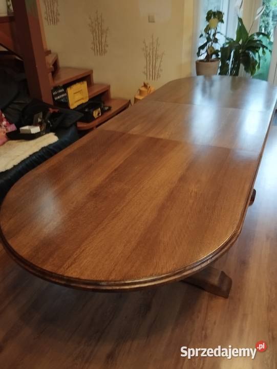 Stół dębowy lite drewno old style mazowieckie Baszkówka
