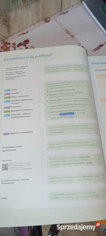 Matematyka egzamin ósmoklasisty Sandomierz