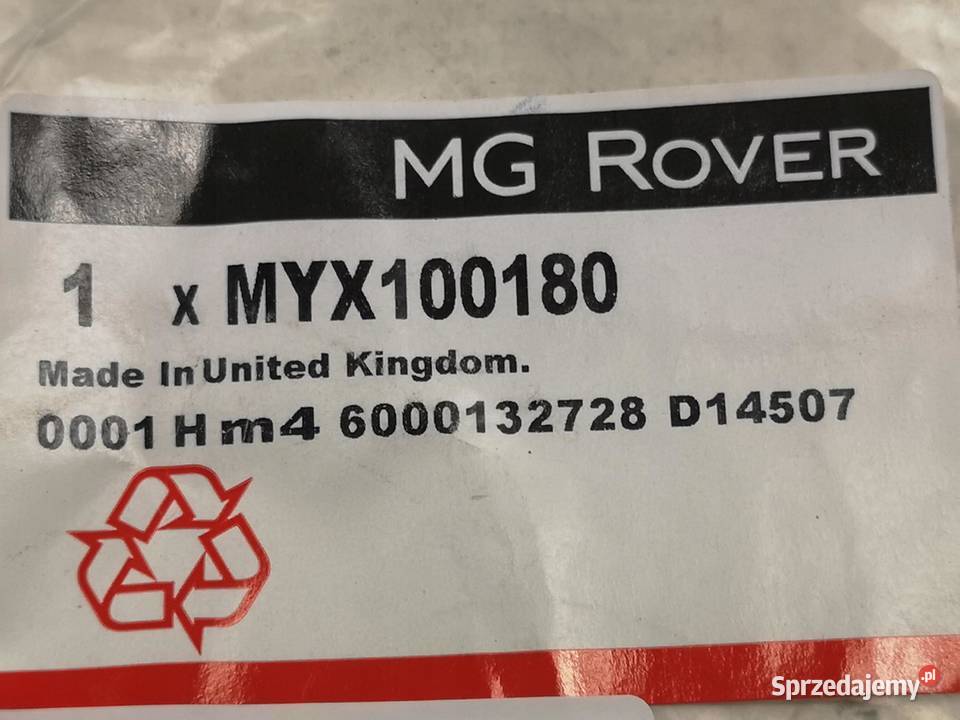 USZCZELKA KOLEKTORA DOLOTOWEGO ROVER 45 I sprzedam