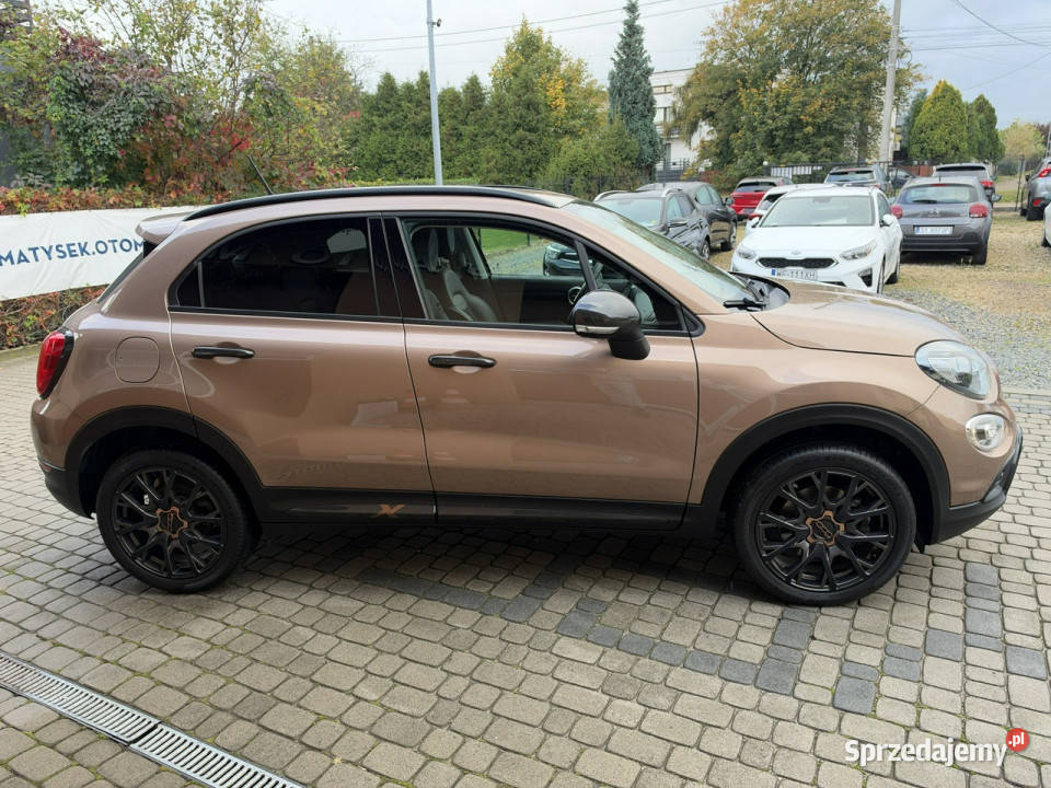 Fiat 500x 14 140 Klimatronik CarPlay Serwis Koła Hatchback Orzech