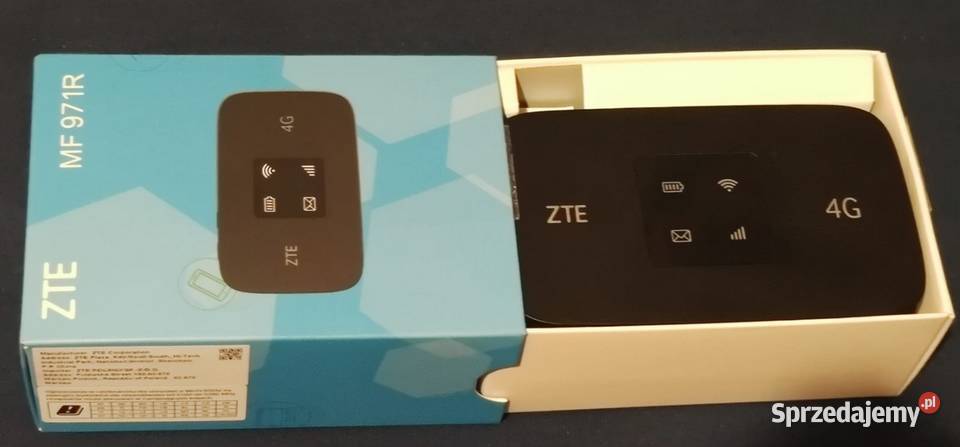 Nowy ruter bezprzewodowy ZTE MF 971R 4G Kamień Pomorski