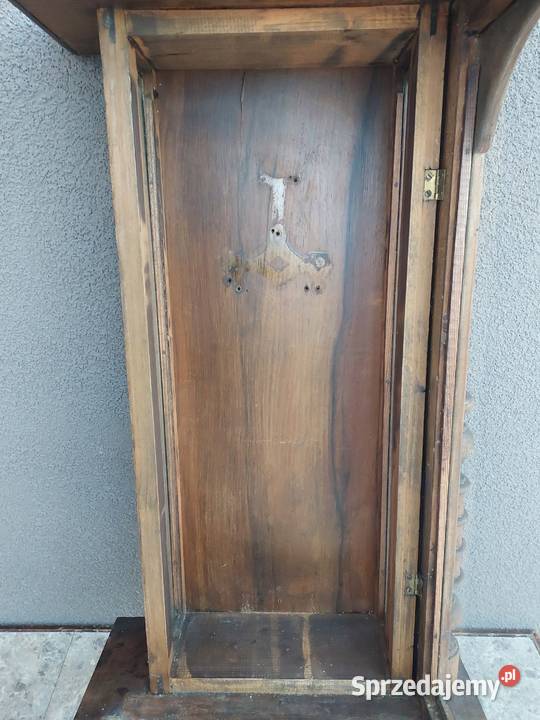 S122 Skrzynia obudowa starego zegara szafka Tczew