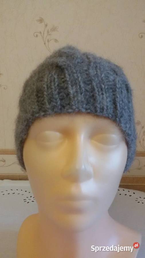 Czapka z Alpaki ręcznie robiona Warszawa