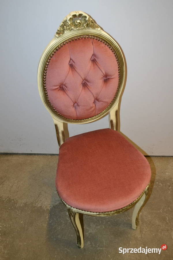 krzesło dekoracyjne filigranowe Będzin