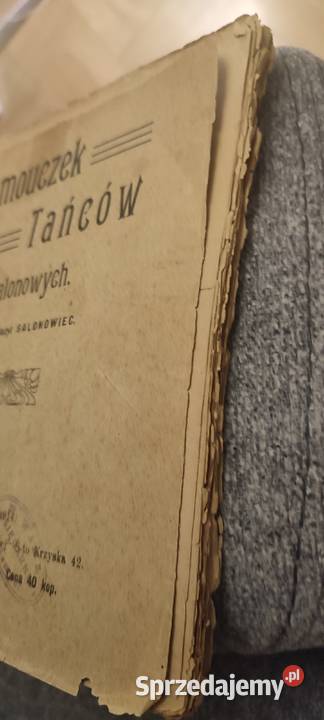 Dwie Stare książki Księgowość i Samouczek Tańca Warszawa