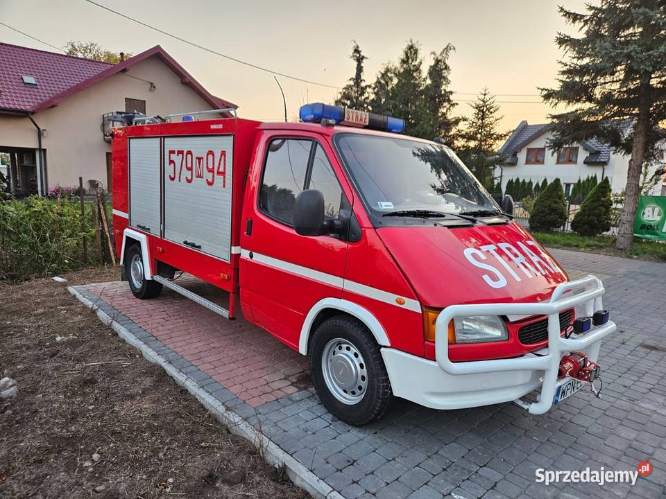 Ford Transit lekki samochód pożarniczy OSP z Toruń