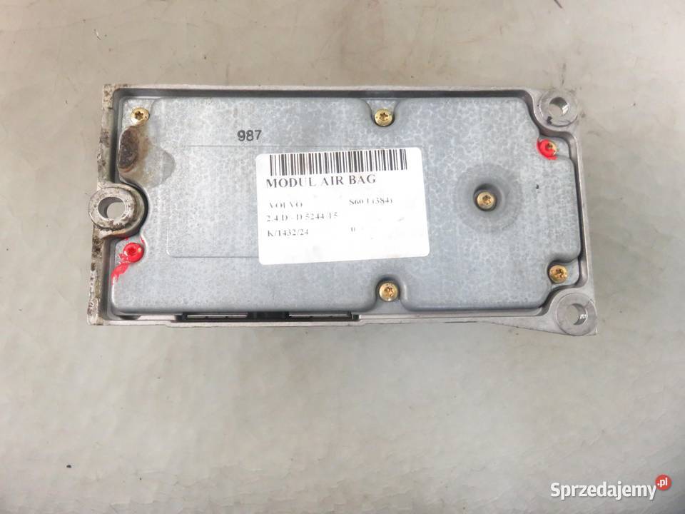 MODUŁ AIRBAG VOLVO S60 I 0285001456