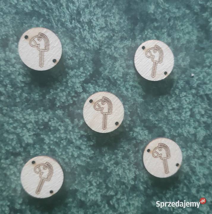charms 8 hobby horse drewno grawer hand made Antyki, Sztuka, Kolekcje Tczew