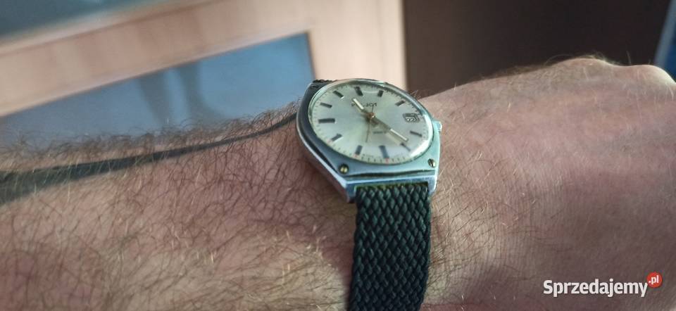 Zegarek poljot z datownikiem retro ZSRR Woźniki