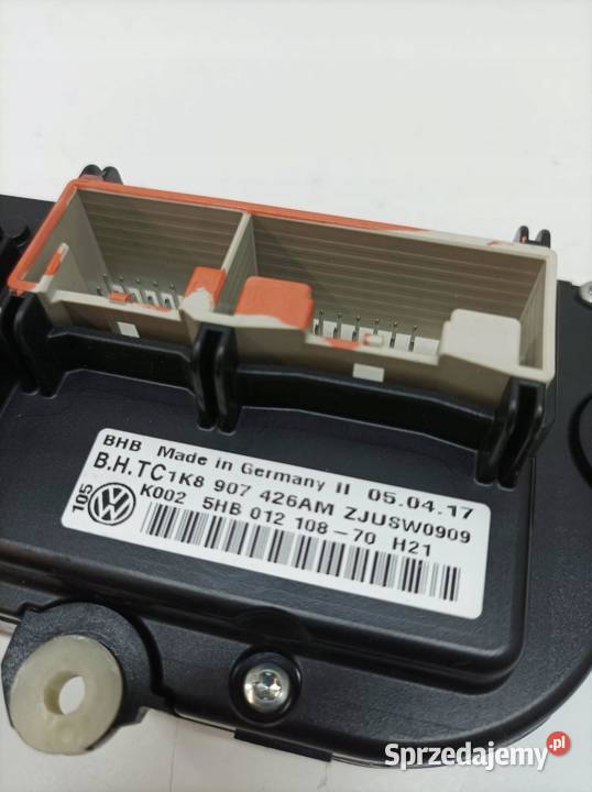 PANEL NAWIEWU 1K8907426AM VW Volkswagen Caddy Rok produkcji 2018