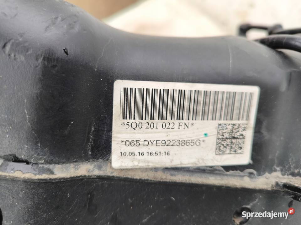 BAK ZBIORNIK PALIWA AUDI A3 8V SEDAN VW SKODA Przystajń