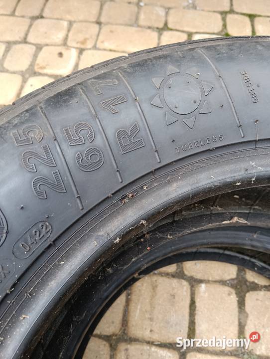 2 x Opony Kleber 225 65 R 17 nowe Rzeszów sprzedam