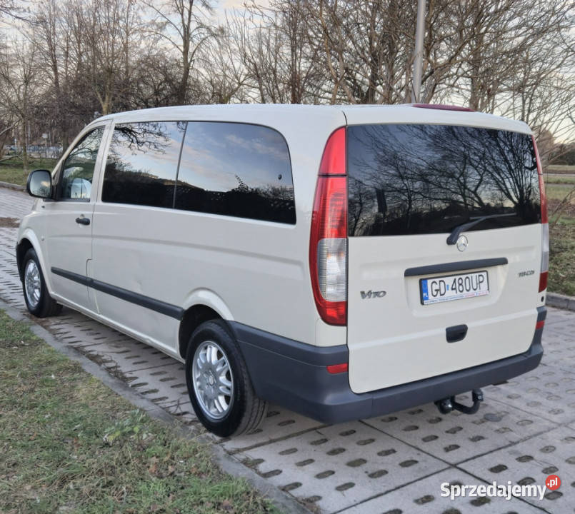 Mercedes Vito Mercedes Vito W639 113CDI 7osobowy Vito Gdańsk