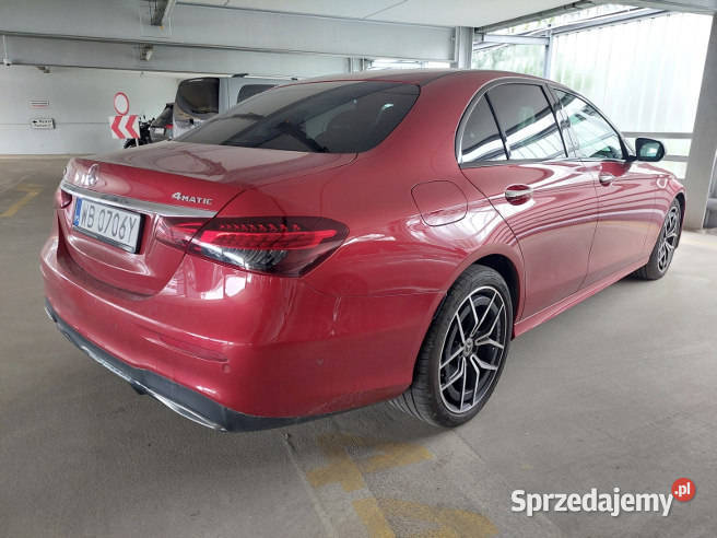 MERCEDESBENZ E 220 D 4MATIC 2023 199300 ccm 200 automatyczna Warszawa sprzedam
