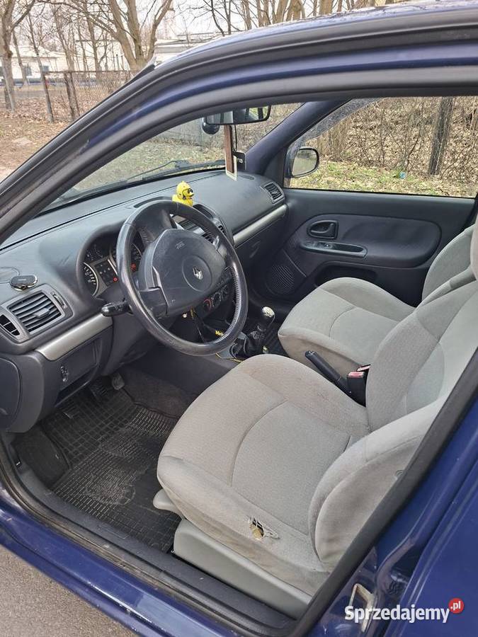 Renault Clio II 12 16V 2002r Zadbany idealny na manualna Piotrków Trybunalski