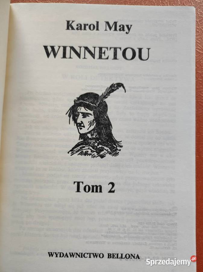 Winnetou tom 2 3 Karl May powieść przygodowa Kielce sprzedam