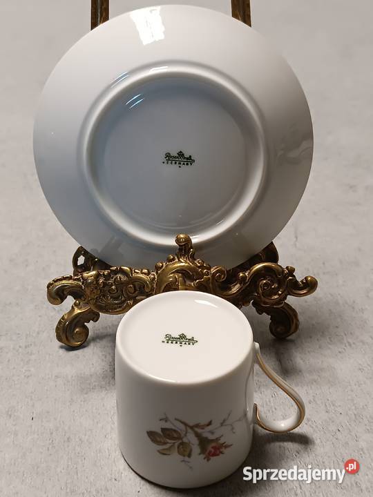 Rosenthal Filiżanka Śniadaniówka Duet Róże Moss Stargard sprzedam