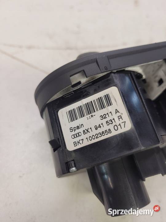 WŁĄCZNIK ŚWIATEŁ AUDI A1 8X 8X1941531R EU śląskie Przystajń