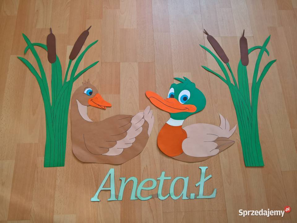 Dekoracje dwustronne wiosennoletnie z brystolu mazowieckie Garwolin