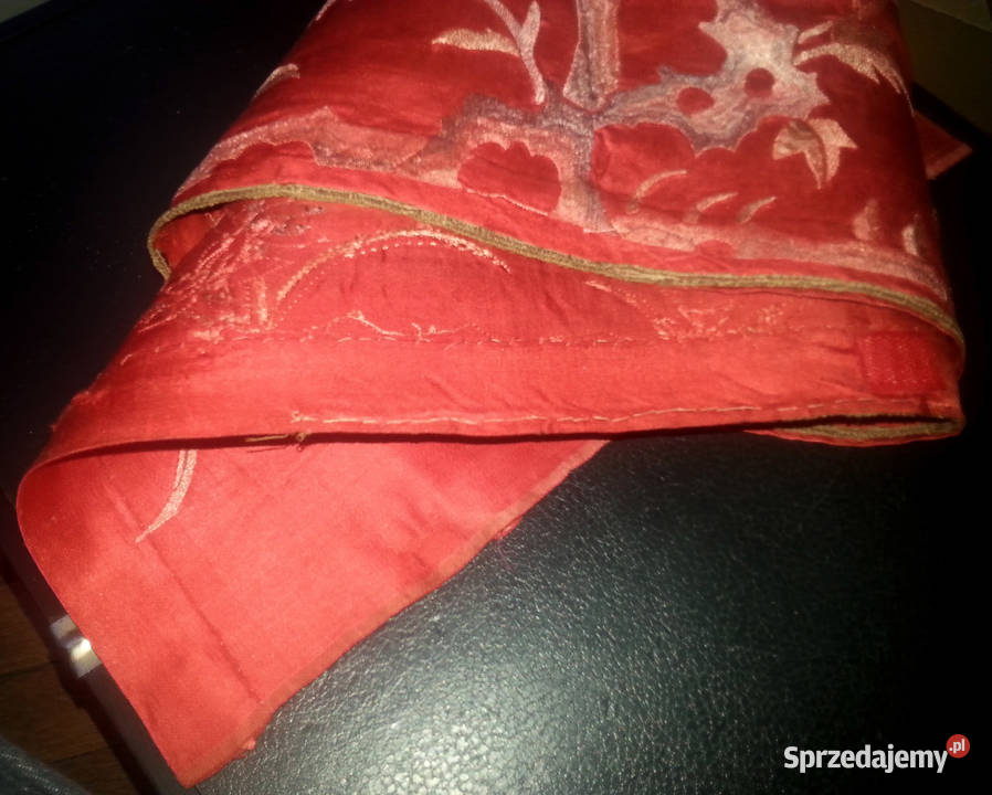 UNIKAT org XIXwieczny panel z chińskim haftem z Bydgoszcz