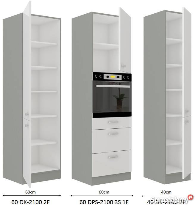 MebleSzafki kuchennekuchnia Bianca Grey Rose Komplety mebli Kępno