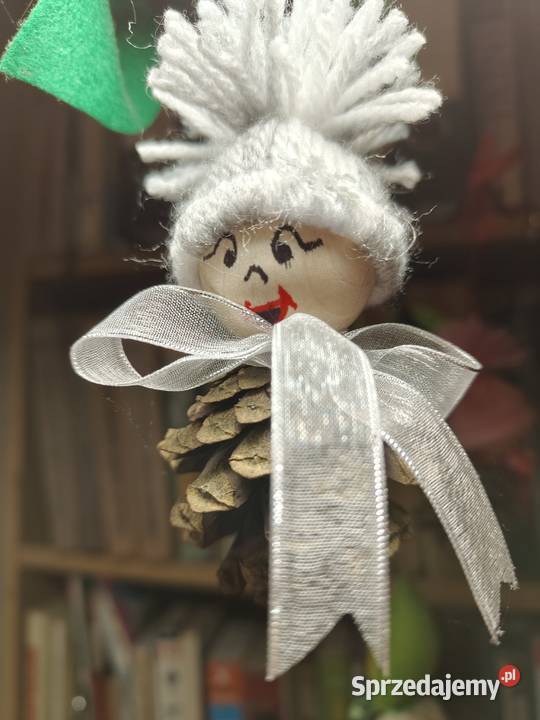 Szyszkowe ludziki zawieszki na choinkę Kraków