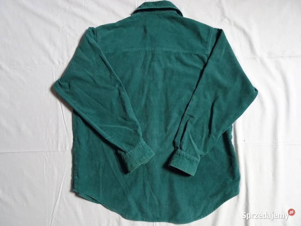 Koszula Sztruksowa Zielona S M małopolskie