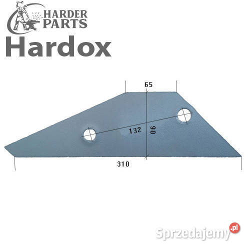 Płoza przednia HARDOX 24061902P części do pługa Suwałki