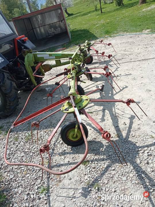Przetrząsarka przewracarka Claas 540 Męcina