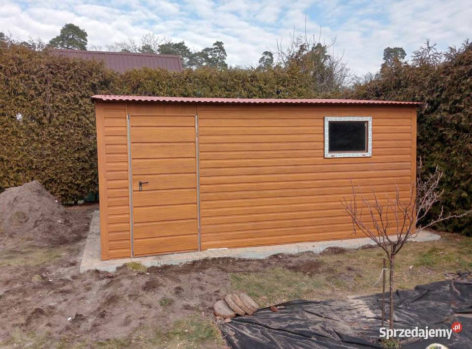 Garaż Blaszany 4x5m Dach dwuspadowy PREMIUM Nowy Sącz