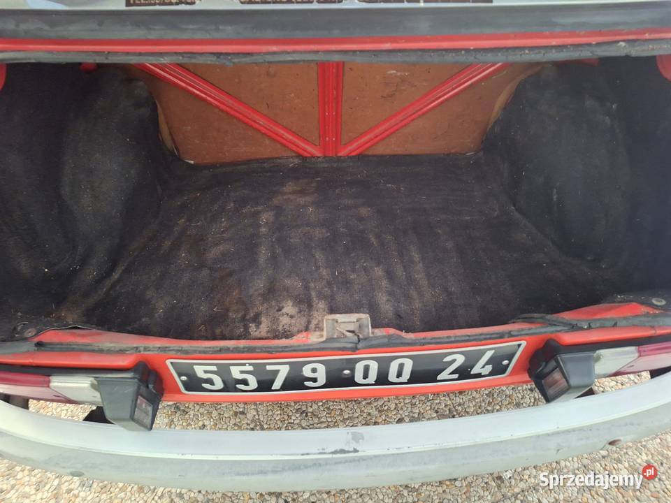 Fiat 127 5 drzwi czerwony bez korozji ładny stan 900cm3 Lębork