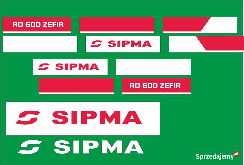 Naklejki Sipma ro 600 zefir Bydgoszcz sprzedam